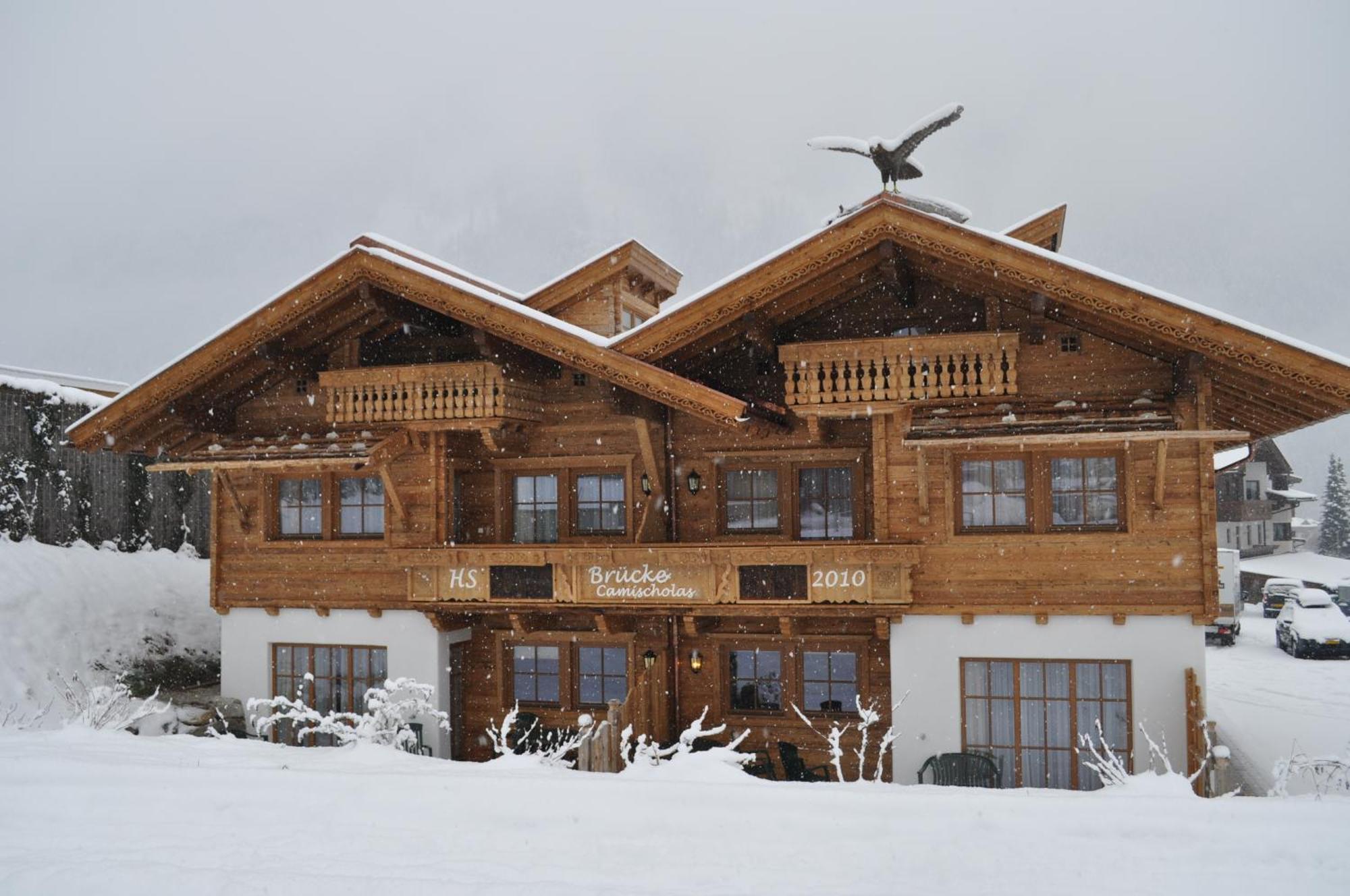 מאיירהופן Alpenchalet Bruecke מראה חיצוני תמונה